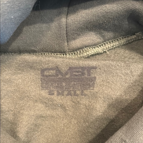 🆕 Combat Iron Apparel Forest Green Hoodie w Drawstrings. Mens Small. NWOT!💥 - Picture 2 of 2